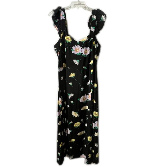 NWOT Ann Taylor LOFT Floral Print Midi Dress, Size 10 - Picture 5 of 10